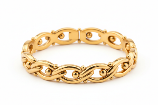 Pulseira Dourada Clássica