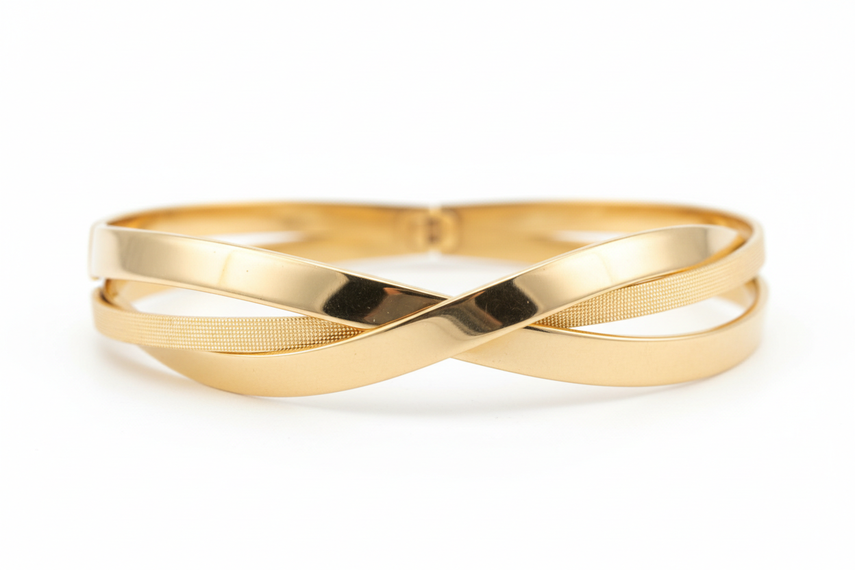 Pulseira Dourada Dupla