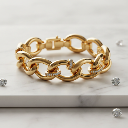 Pulseira Dourada Premium